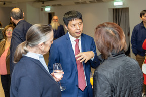 The centre held an inaugural event featuring Chinese art and culture, as well as a photographic exhibition. Romain Gamba