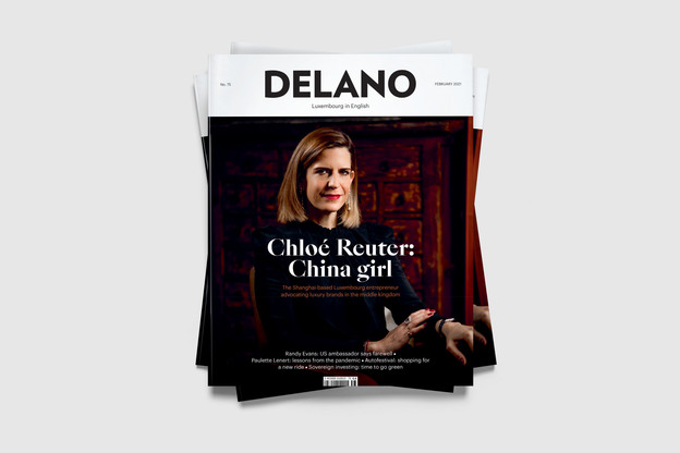 Édition de février 2021 de Delano, en kiosque le 20 janvier. (Visuel: Maison Moderne)