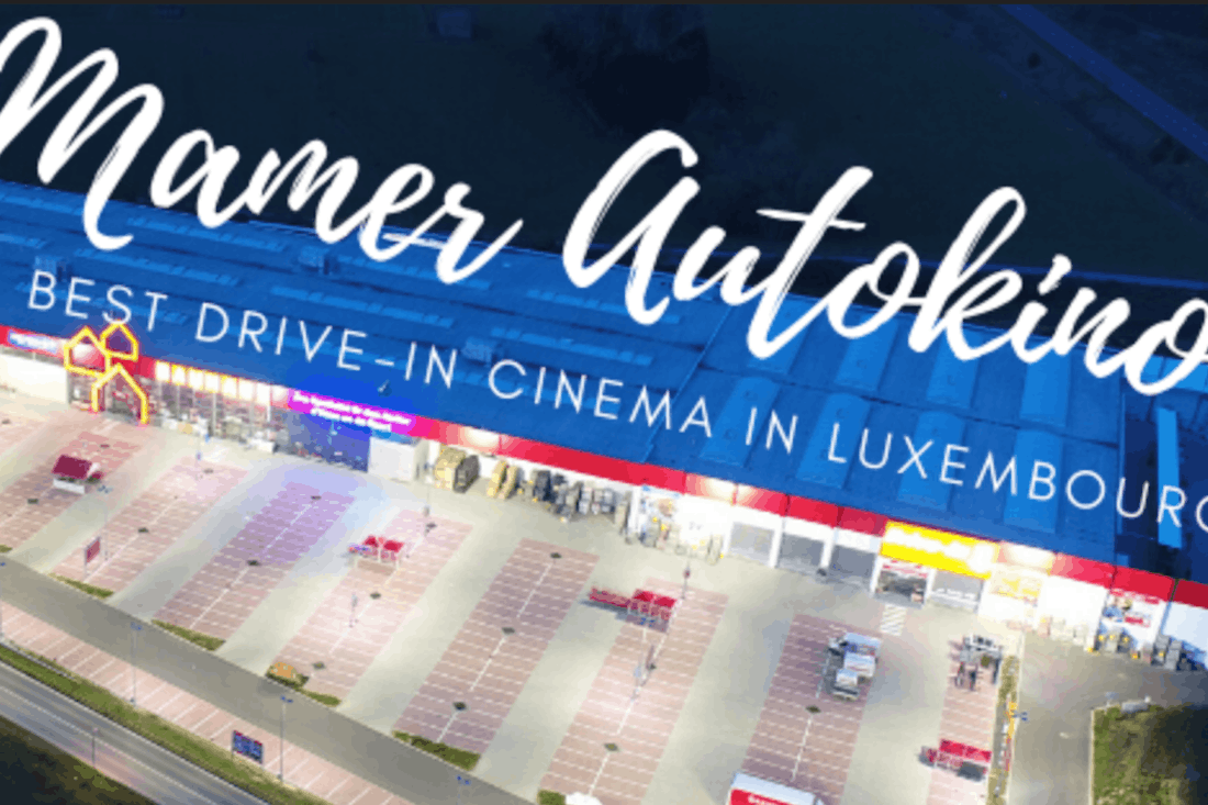 La Commune de Mamer propose, en partenariat avec les cinémas Caramba, un cinéma en drive-in sur le parking du Bauhaus. (Illustration: Commune de Mamer)