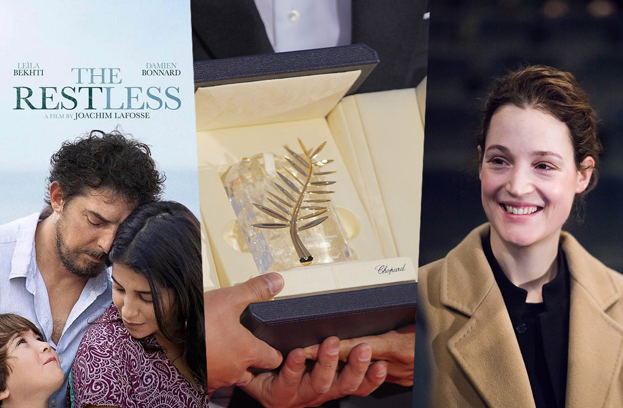 Samsa Film, qui coproduit «Les Intranquilles», et l’actrice Vicky Krieps, à l’affiche de «Bergman Island», représenteront le cinéma luxembourgeois à Cannes cette année. (Photomontage: Maison Moderne. Photos: DR; Shutterstock; Edouard Olszewski)