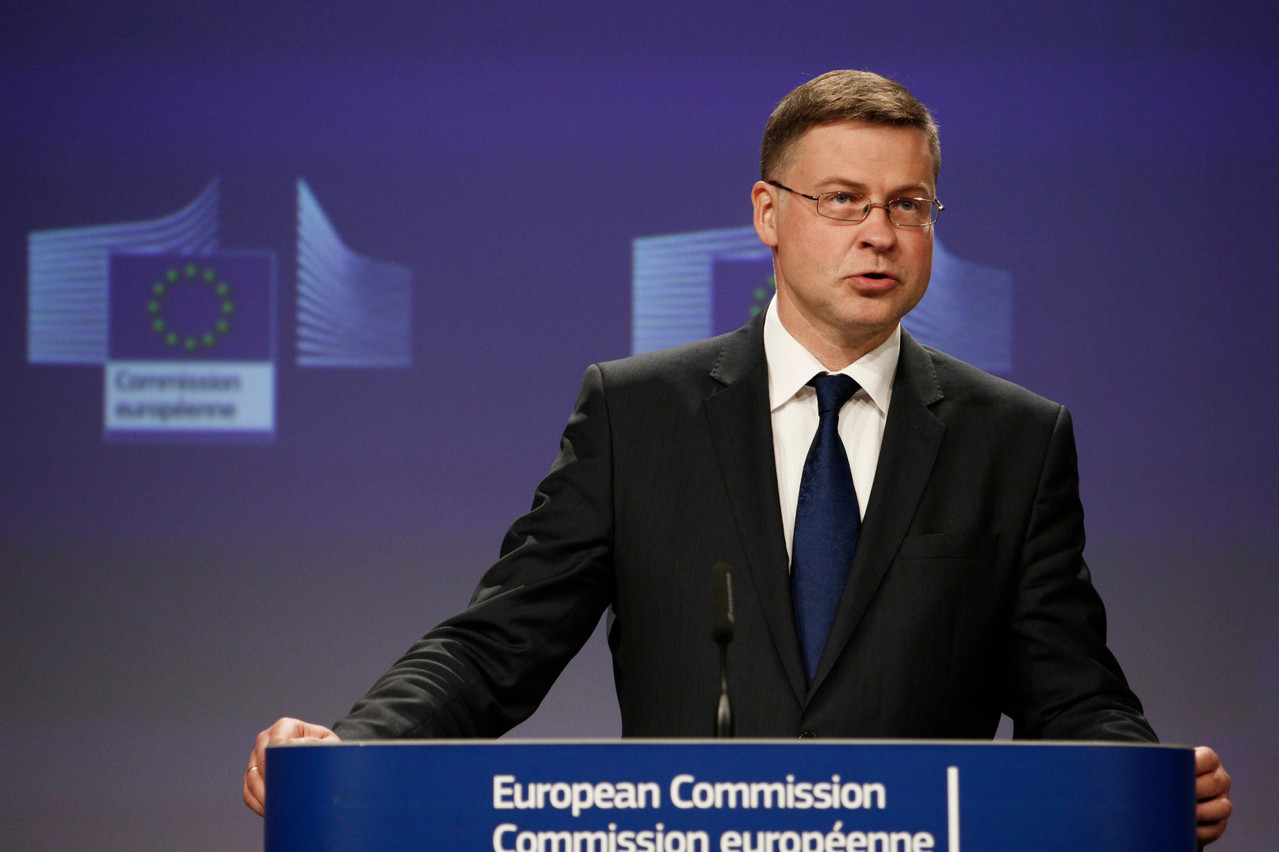En tant que commissaire aux Services financiers, Valdis Dombrovskis devra finaliser l’union bancaire et accélérer l’union des marchés de capitaux. (Photo: Shutterstock)