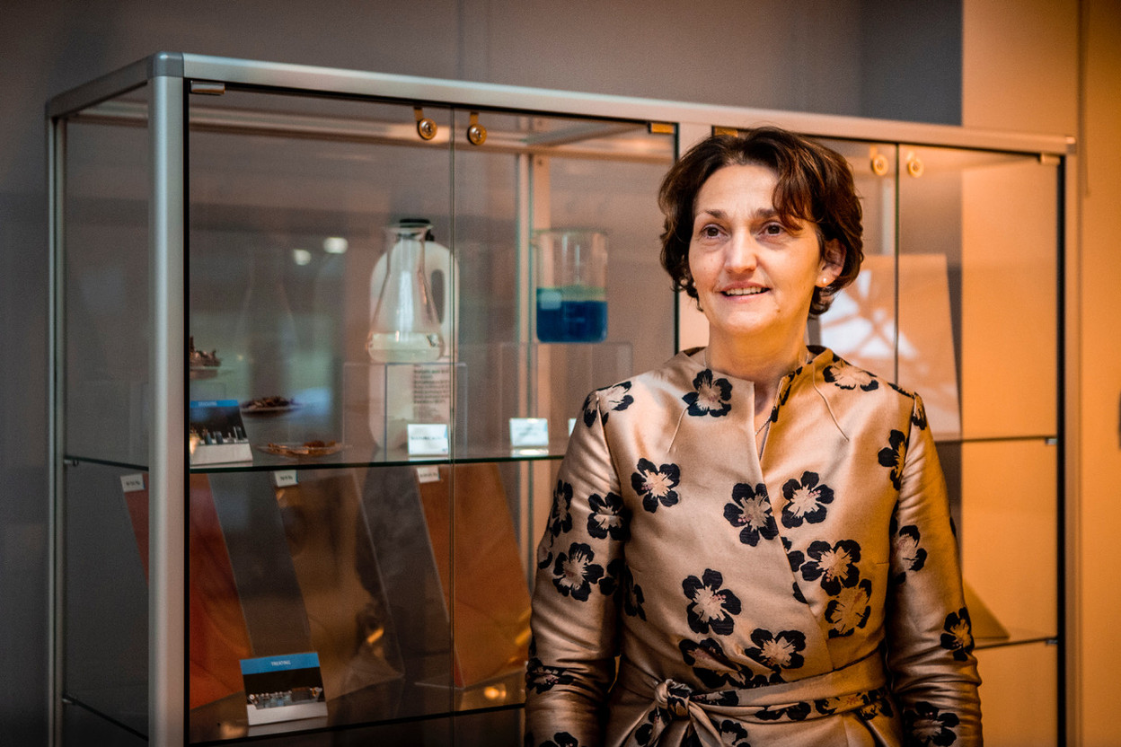 Pour Fabienne Bozet, la CEO de Circuit Foil, cet investissement est un signe de confiance de la part du groupe Doosan, propriétaire de l'entreprise de Wiltz. (Photo: Patricia Pitsch - Maison Moderne Publishing SA)