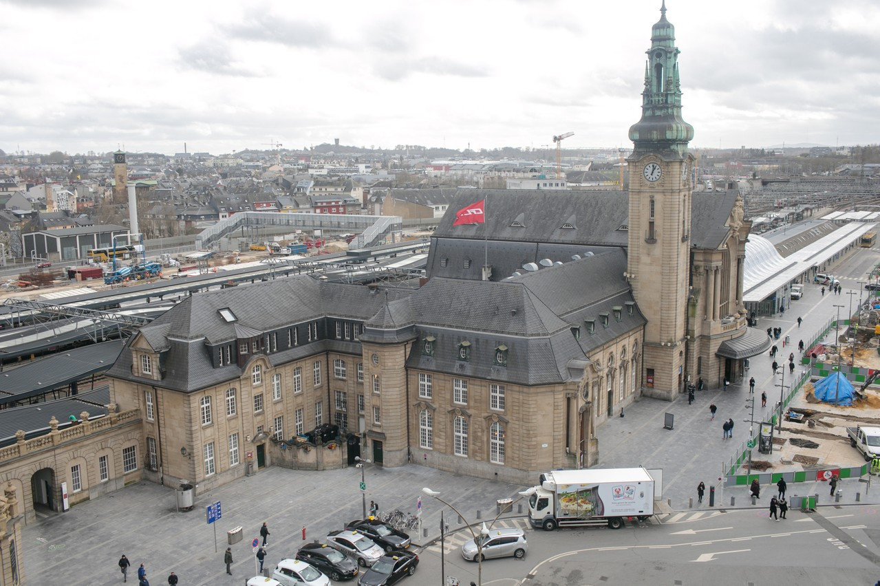 After the incident at the railway station on 4 September, the grand-ducal police stated that more than 50% of total delinquency takes place at the railway station and in Bonnevoie. (Photo: Matic Zorman/Maison Moderne)