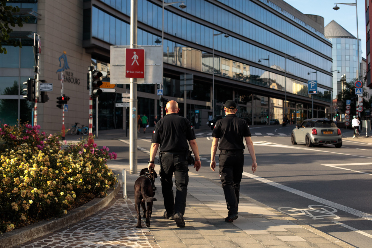 Private security agents should return to “hot spots” in the Luxembourg City centre, said mayor Lydie Polfer on 7 June Photo: Matic Zorman / Maison Moderne