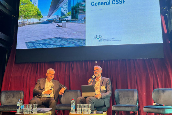 La CSSF plaide en faveur d’une transition vers «une approche fondée sur des principes, proportionnée et axée sur les risques», en recourant à la technologie, a expliqué Claude Marx, directeur général de la CSSF. (Photo: Alfi)