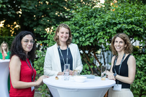 Lea Le Menelec (FreeLens) à droite et Katia Cassen (Nautaduthil) à droite (Photo : Léo Biewer / Maison Moderne)