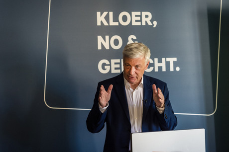 La nouvelle équipe devra être votée lors du congrès du 24 avril. Mais si d’autres candidatures pour les différents postes pourraient émerger, Claude Wiseler se sent «largement soutenu». (Photo: Mike Zenari / Maison Moderne / Archives)