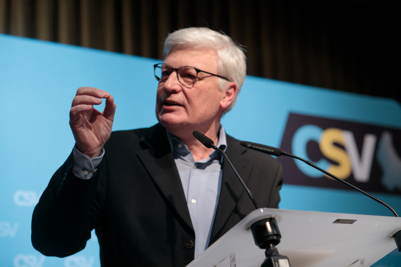 Claude Wiseler, avec Elisabeth Margue, a été chargé de trouver celui ou celle qui sera le leader lors des prochaines élections législatives. (Photo: Matic Zorman/Maison Moderne)