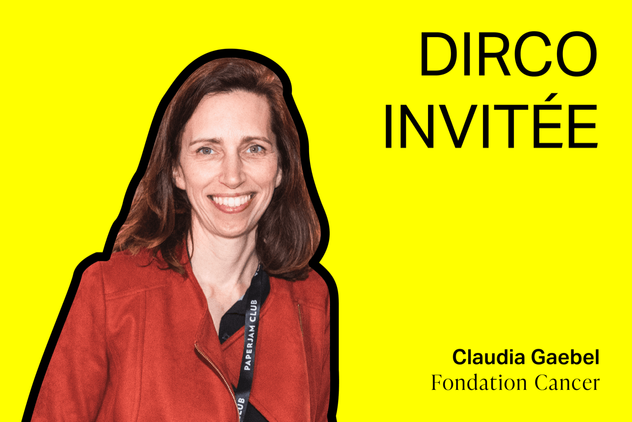 Claudia Gaebel, Responsable du département Information, Communication & Fundraising de la Fondation Cancer, lauréate du prix Brand Manager 2025. Illustration : Paperjam