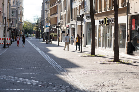 Les magasins luxembourgeois attendent patiemment une date de réouverture. (Photo: Matic Zorman/Maison Moderne)