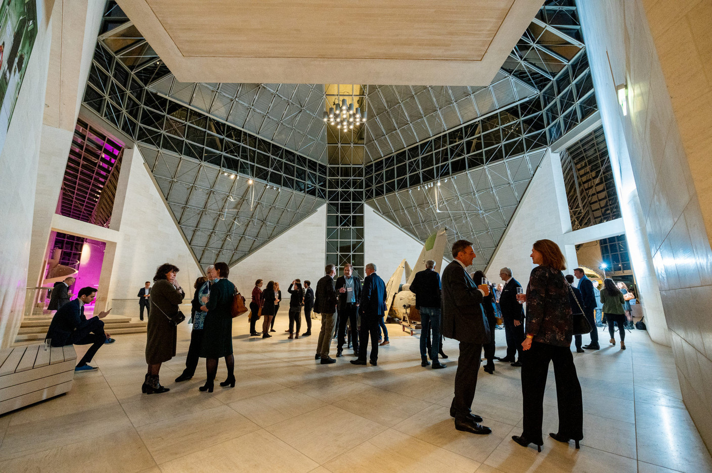 The Presidents' Day took place on Tuesday evening at Mudam. (Photo: Marie De Decker/clc)