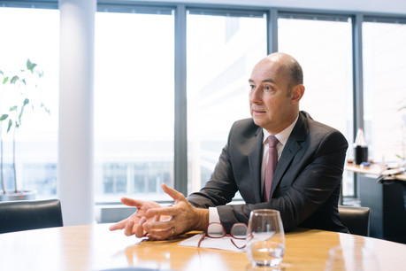 Philippe Seyll, CEO de Clearstream, diversifie l’offre de services de la société. (Photo: Edouard Olszewski)