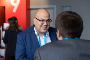 Attendees seen at the Clearstream Fund Summit on 12 October 2023 at the Kinepolis in Kirchberg. Photo: Romain Gamba/Maison Moderne