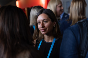 Attendees seen at the Clearstream Fund Summit on 12 October 2023 at the Kinepolis in Kirchberg. Photo: Romain Gamba/Maison Moderne
