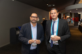 Attendees seen at the Clearstream Fund Summit on 12 October 2023 at the Kinepolis in Kirchberg. Photo: Romain Gamba/Maison Moderne