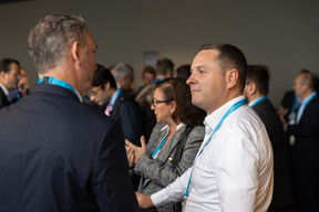 Attendees seen at the Clearstream Fund Summit on 12 October 2023 at the Kinepolis in Kirchberg. Photo: Romain Gamba/Maison Moderne