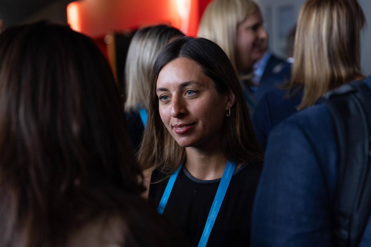 Attendees seen at the Clearstream Fund Summit on 12 October 2023 at the Kinepolis in Kirchberg. Photo: Romain Gamba/Maison Moderne