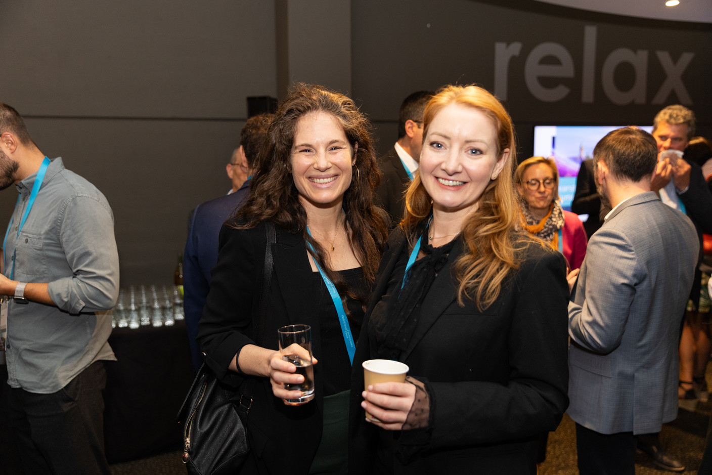 Attendees seen at the Clearstream Fund Summit on 12 October 2023 at the Kinepolis in Kirchberg. Photo: Romain Gamba/Maison Moderne
