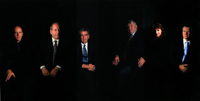 Six Bundesminister, 2000 (Photo: Clegg & Guttmann)