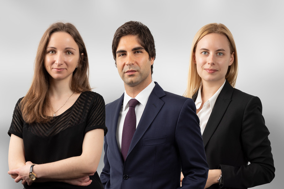 Boika Deleva, Antoine-David Freymann et Katharina Creutz. (Photo: Clifford Chance)