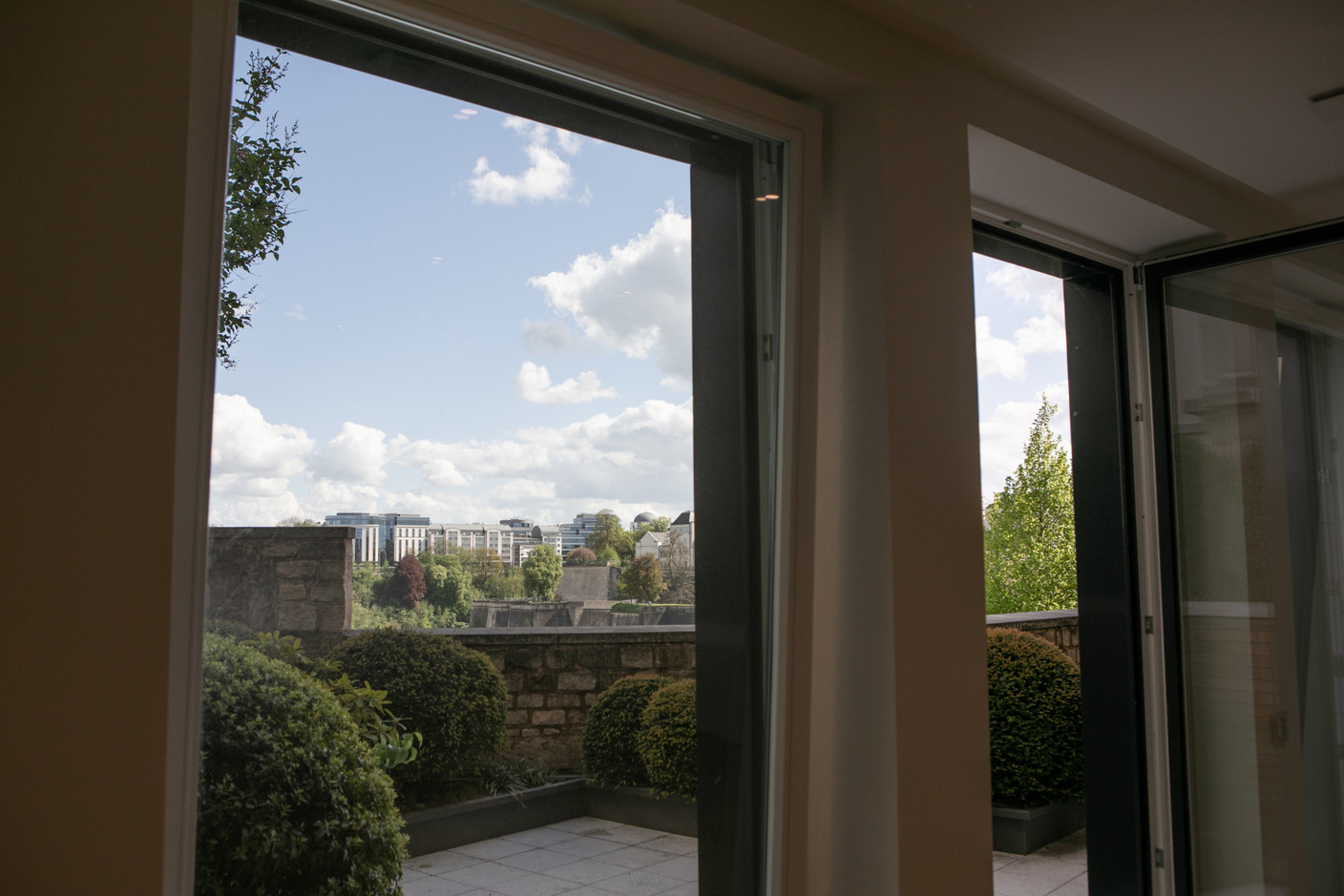 Plusieurs appartements profitent d’une terrasse avec une vue exceptionnelle. (Photo: Matic Zorman/Maison Moderne)