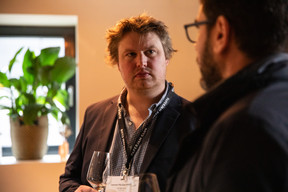 Laurent-Nicolas Marin (De Belsch) at the Paperjam+Delano Business Club carrousel lunch held at the Brasserie de l’Écurie on 10 November 2023. Photo: Eva Krins / Maison Moderne