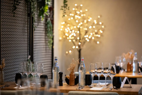 The Paperjam+Delano Business Club held a carrousel lunch at the Brasserie de l’Écurie on 10 November 2023. Members exchanged seats after every course, allowing people to maximise their networking opportunities. Photo: Eva Krins / Maison Moderne