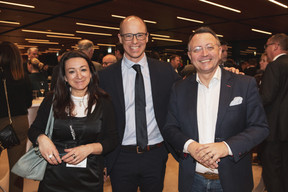 Gisèle Loppolis (Eaglestone), Thierry Raizer (Maison Moderne) et Pedro Castilho (Verbalius) (Photo: Jan Hanrion / Maison Moderne Publishing)