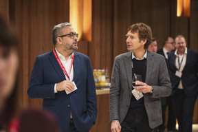 Mike Koedinger (Maison Moderne) et Claude Wagner (Photo: Jan Hanrion / Maison Moderne Publishing)