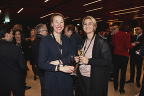 Valérie Ghanimé (Ghanimé Events Unlimited) et Caroline Lamboley (Lamboley Executive Search) (Photo: Jan Hanrion / Maison Moderne Publishing)