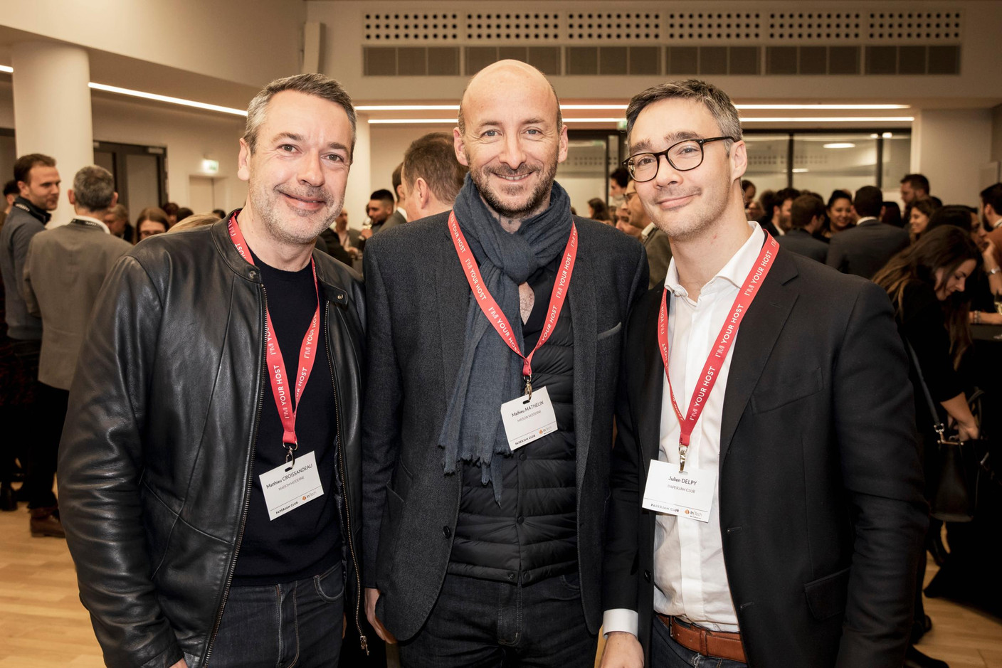Matthieu Croissandeau , Mathieu Mathelin et Julien Delpy (Maison Moderne) (Photo: Jan Hanrion / Maison Moderne)
