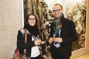 Virginie Kremer (Artemis) et Auban Derreumaux (Innov'ICTion) ((Photo: Jan Hanrion / Maison Moderne))