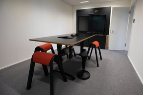 Various types of meeting rooms are planned.  ((Photo: Guy Wolff/CMCM))