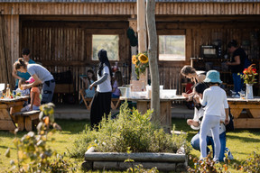 L’événement, placé sous le signe de la nature et de la convivialité, proposait une multitude d’activités pour tous les âges.  (Photo: Justine Allimonnier/co-Labor)