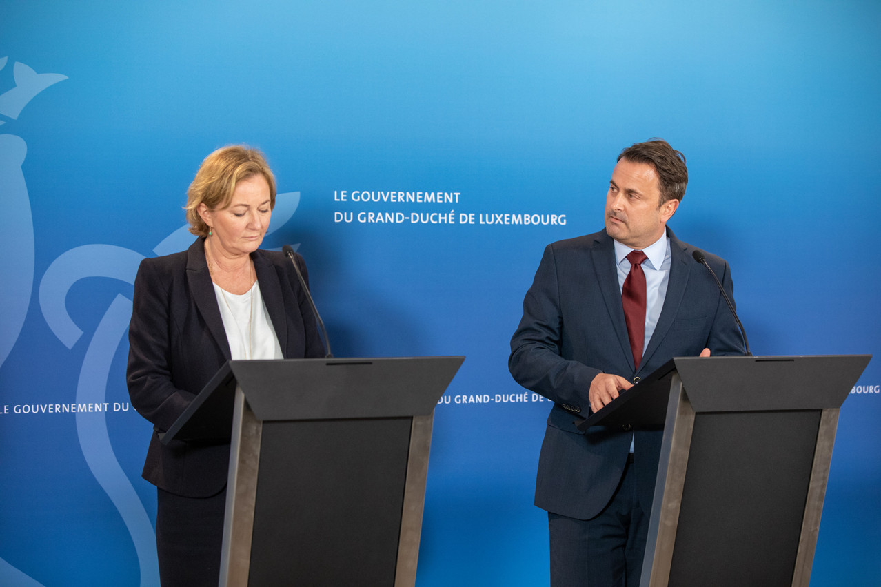 While health minister Paulette Lenert’s LSAP would gain seats in an election, prime minister Xavier Bettel’s DP would lose, according to a November survey Library photo: Romain Gamba / Maison Moderne