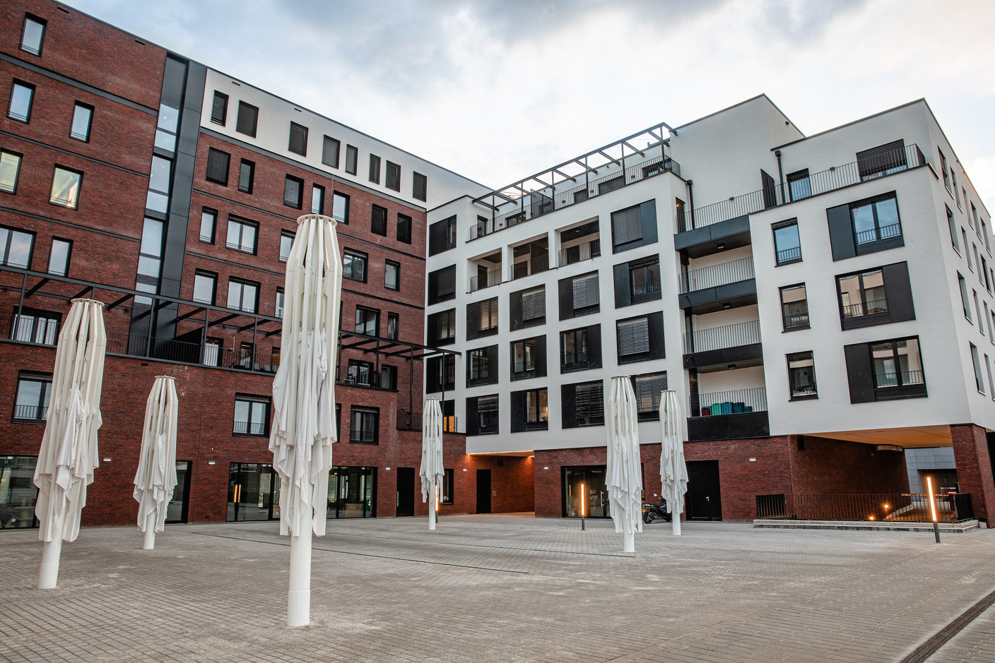 Several of the flats have access to an outdoor space. Photo: Cocoonut
