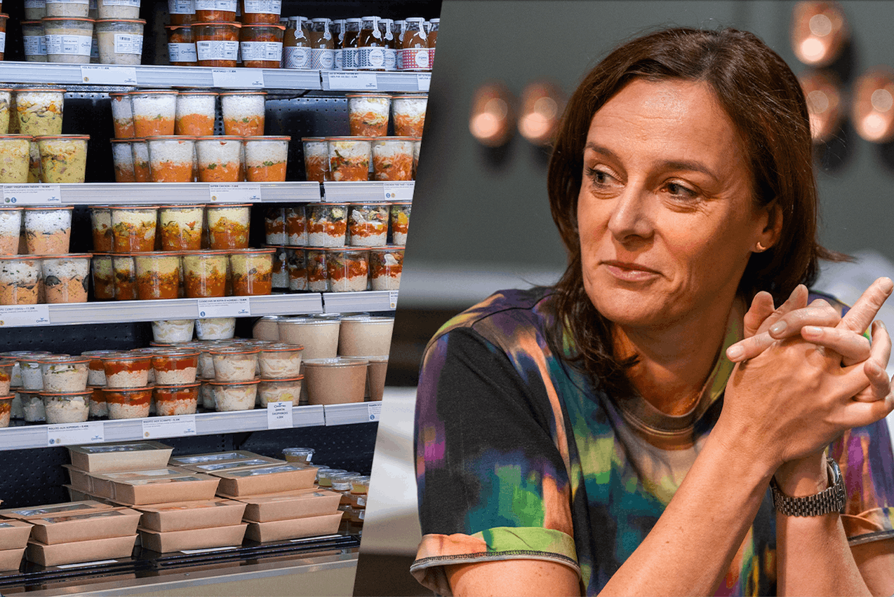 Stéphanie Jauquet is banking on flexibility, including a four-day week, to attract employees to her new food court. Photos: Romain Gamba/Maison Moderne. Editing: Maison Moderne