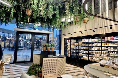 Trois espaces pour une même mission gourmande et connectée : la boutique Cocottes Infinity innove encore. (Photo: Clémentine Venck)