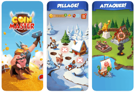 Piller et attaquer amis et inconnus, leur voler leurs pièces d’or: but tout à fait inavouable d’un petit jeu d’été. (Photo: Coin Master)