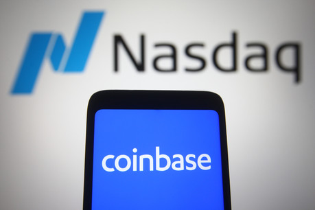 Le 15 avril, Coinbase est entrée en bourse avec une valorisation de 86 milliards de dollars, quatre de plus que Facebook en 2012. Mais elle va aller plus loin avec les security tokens. (Photo: Shutterstock)