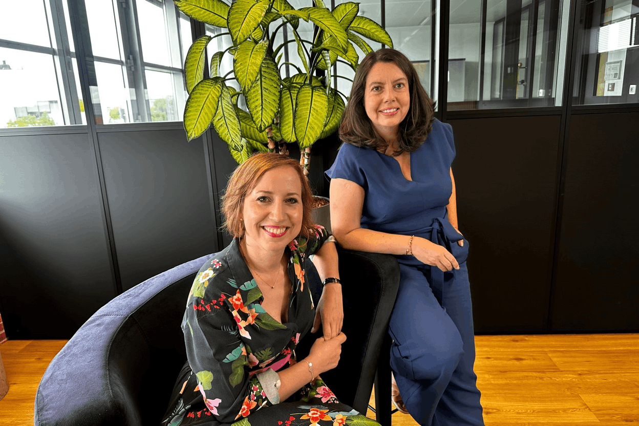 Delphine Bath, directrice des ressources humaines, et Virginie Dal, head of people development. (Photo: La Mondiale Europartner)