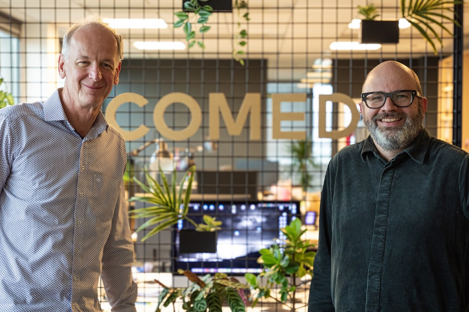 Claude Muller, à gauche, et Thierry Wunsch. (Photo: Comed)