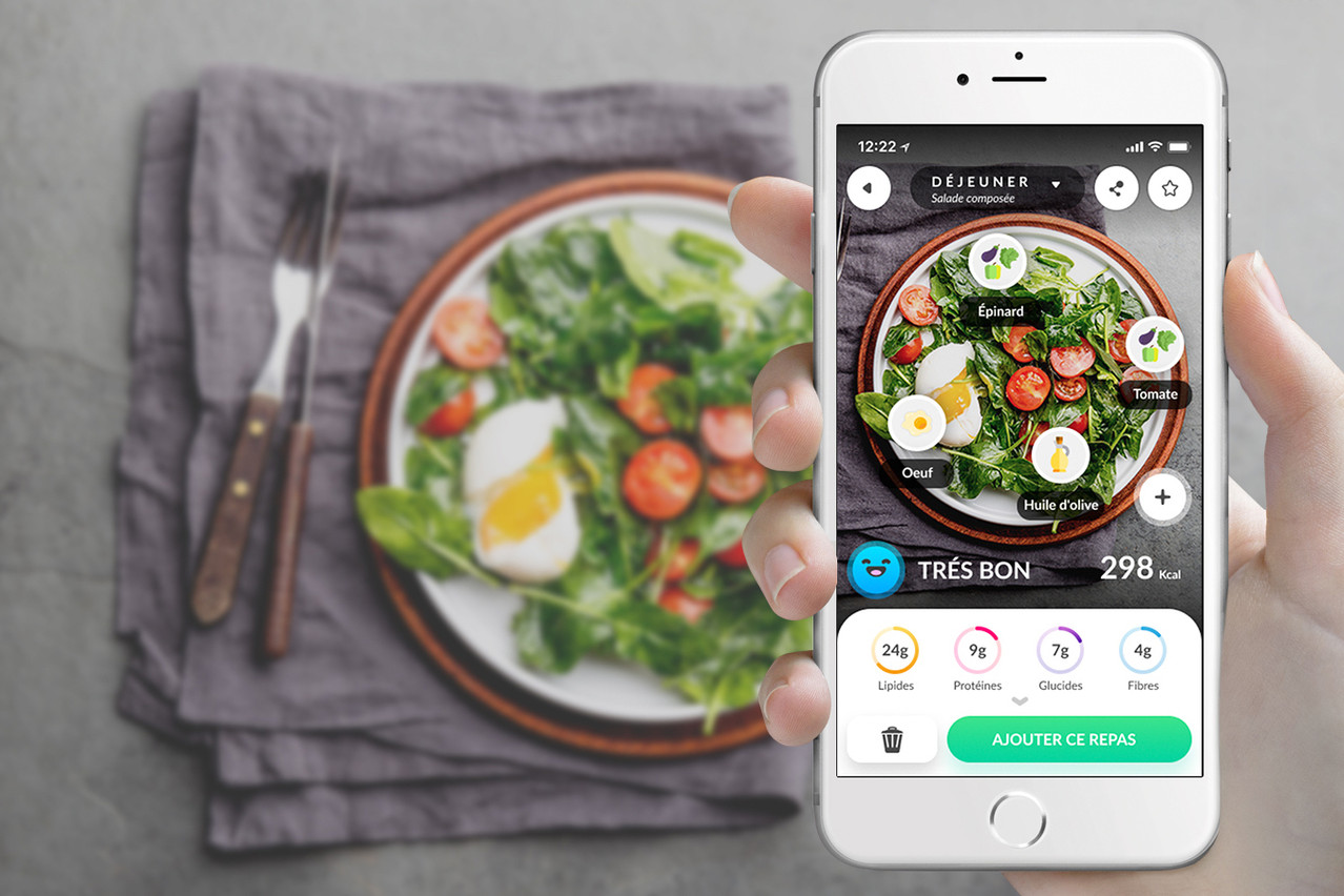 Foodvisor est un Shazam de l’alimentation, qui permet de surveiller ce que l’utilisateur mange et comment il peut réussir à atteindre ses objectifs. (Photo: Foodvisor)