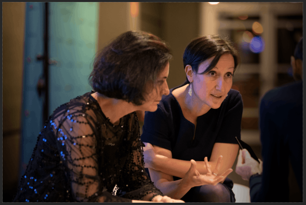 Josefa Peralba Ton, HR Manager chez Sogelife, et Marjan Hartveldt, Coactive Coach and Trainer. Crédit: Maison Moderne