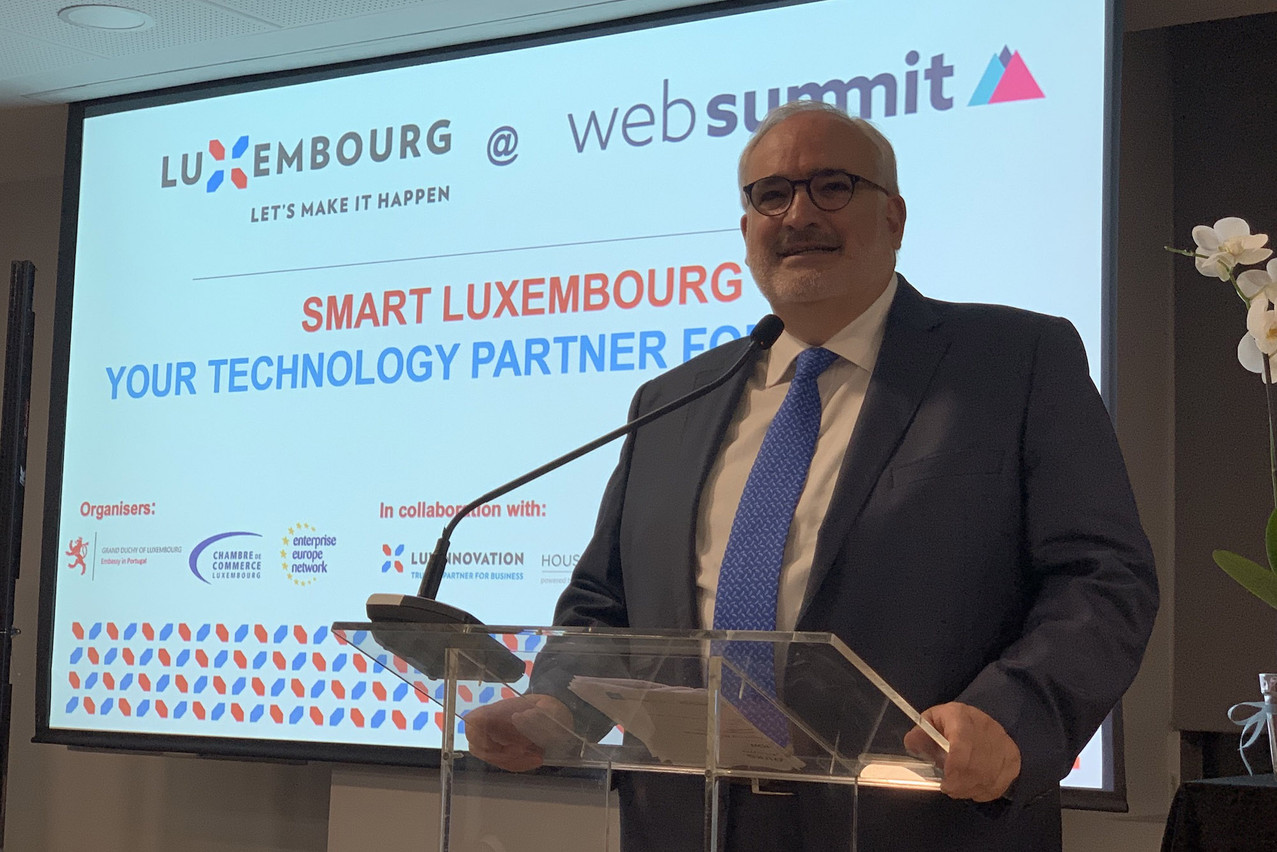 L’ambassadeur du Luxembourg au Portugal, Jean-Jacques Welfring, a rappelé que «l’innovation est dans l’ADN» du Luxembourg. (Photo: Paperjam)
