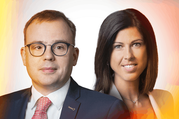 Daniel Hilbert, People Partner, et Emilie Casara, Head of Human Ressources chez BDO Luxembourg. (Photo: Maison Moderne)