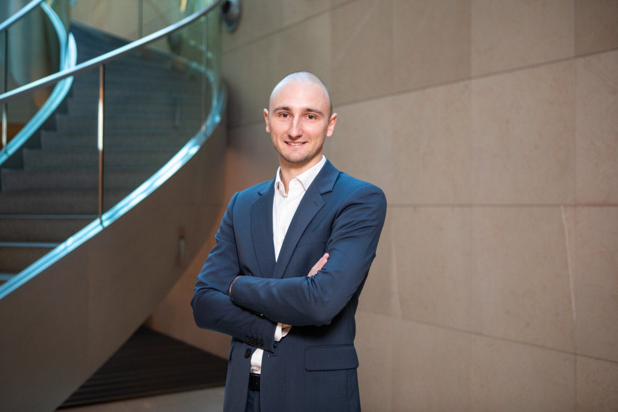 Charles Sunnen, conseiller en charge de la coordination du pôle Entreprises de la Banque de Luxembourg.  (photo: Eva Krins, Maison Moderne)