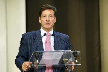 Digitalisation et finance durable représentent des opportunités dont il faut se saisir en ces temps tourmentés, selon l’enquête conduite par Nicolas Mackel et son équipe de Luxembourg for Finance. (Photo: Olivier Minaire/archives)