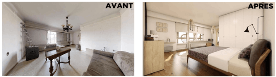 Exemple de Home Staging Home 3DCO