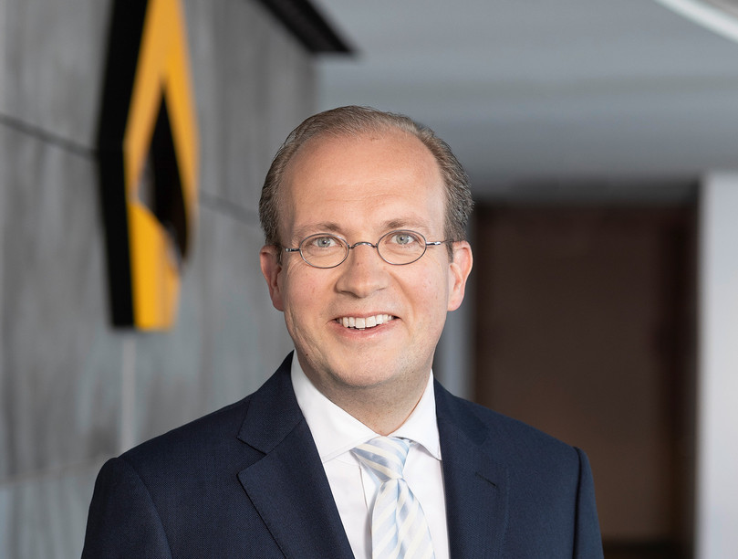 Commerzbank’s Jörg Hessenmüller said on Thursday that the German lender would retain its own securities settlements business. Handout photo: Commerzbank AG/Alexandra Lechner Fotografie Frankfurt/M. Germany